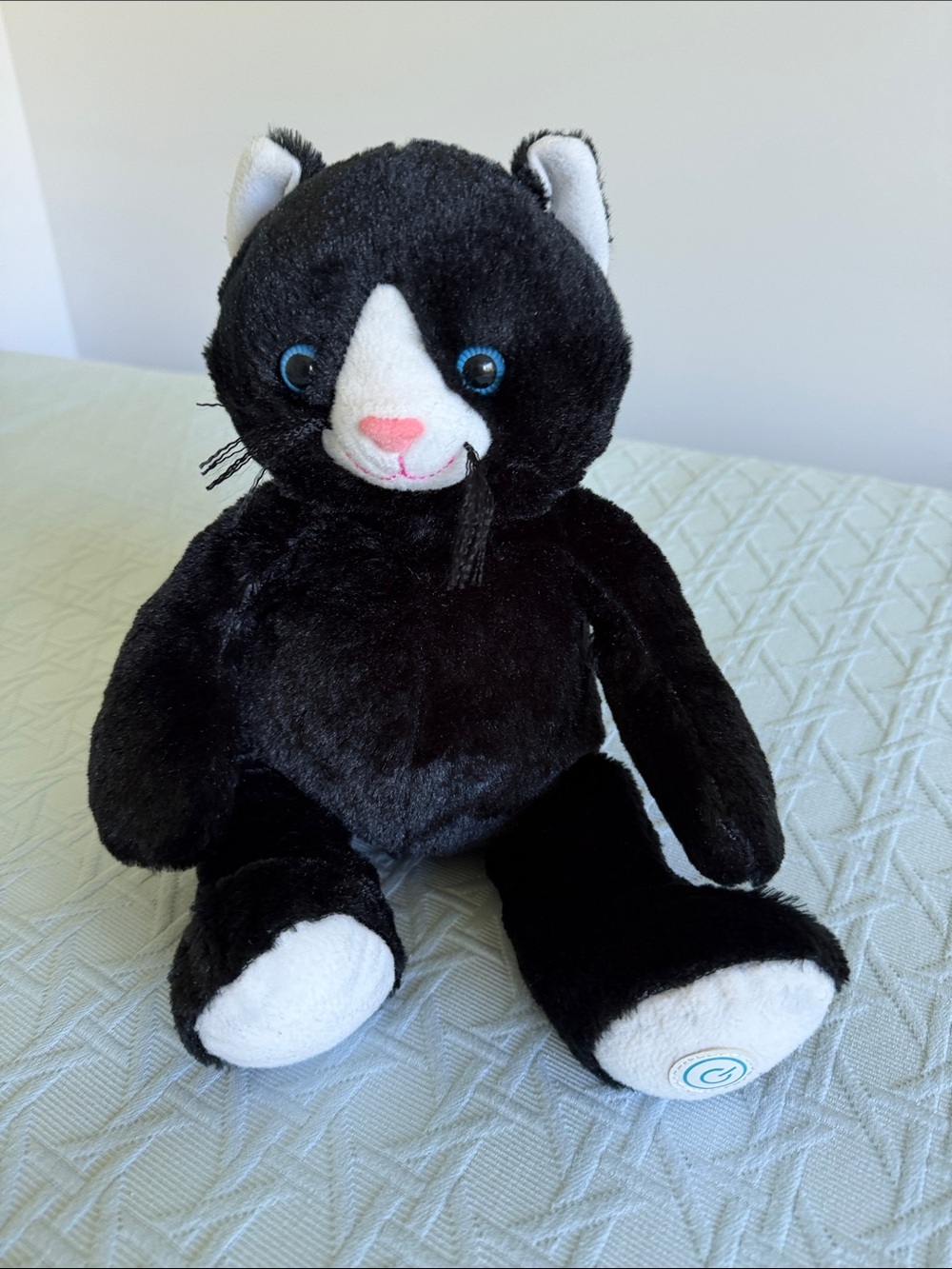 Black cat stuffed animal